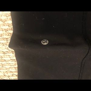 Size 8 lululemon wunder under leggings
